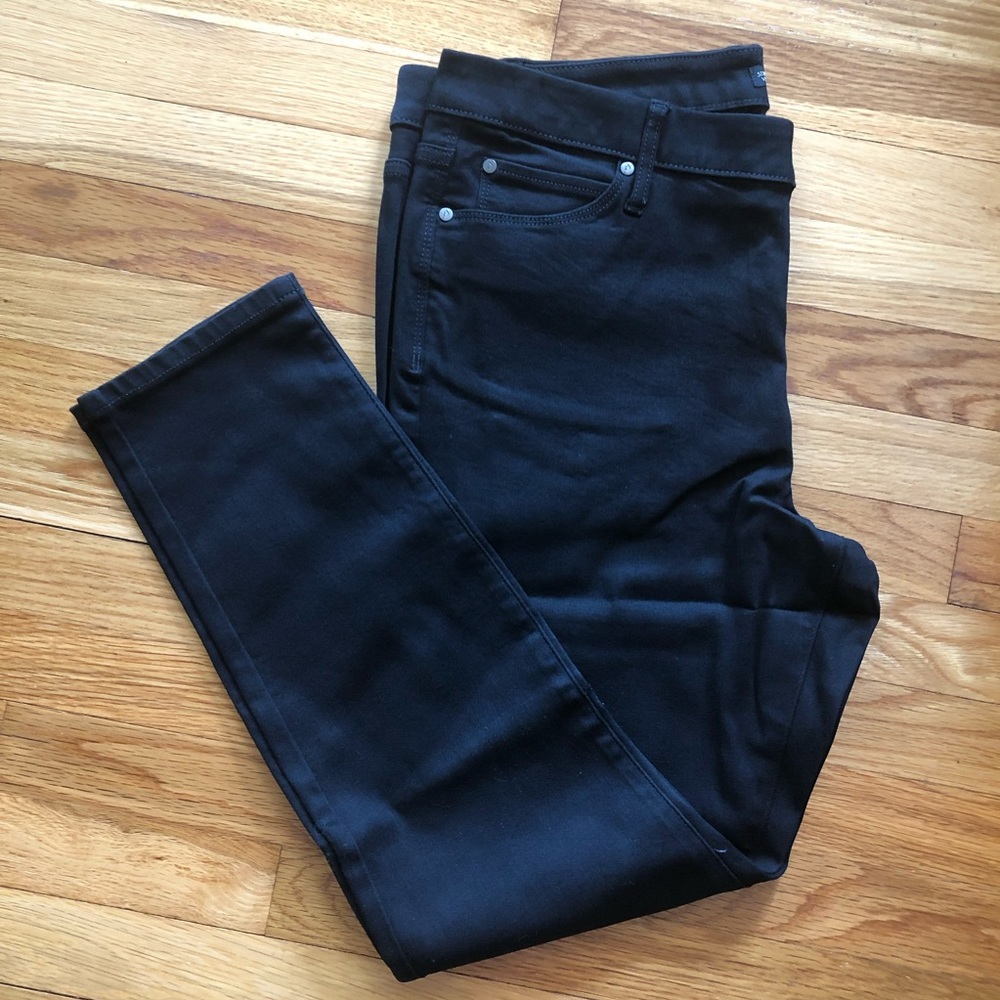 🖤 Deep Black Skinny Mid Rise Jeans 🖤